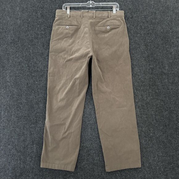 Ballin 6 East Pants Men's 33 Warm Pewter Traditional Fit Trousers Stretch - Picture 3 of 14